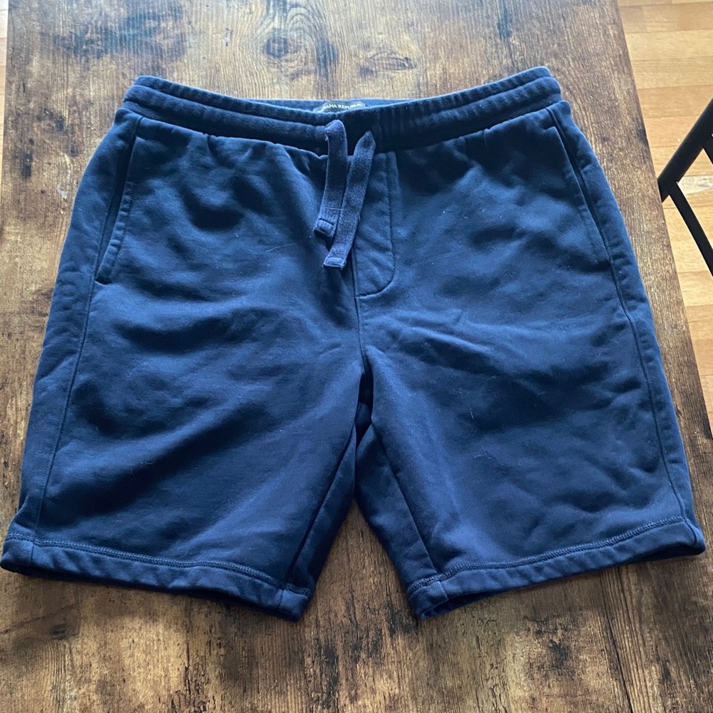 Banana Republic Dark Blue Athletic Shorts
